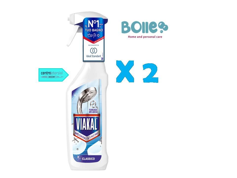 Viakal spray classico 470 ml multipack 2 pz - Detergenti Superfici