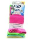 Immagine 1 di Arix Panno Microfibra Multiuso XL 36x38cm 4 Pezzi