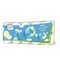 Immagine 1 di CARTA IGIENICA SMILE 10 ROTOLI 2 VELI 155 STRAPPI