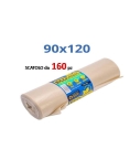 Immagine 0 di Sacchi a Rotolo per Spazzatura Ambra Trasparenti 90x120 cm da 160 pz
