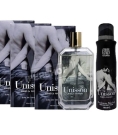 Immagine 0 di Set Unisson 3 x Profumo Uomo e Donna 100 ml equivale + 1 Deodorante