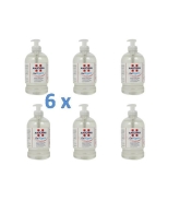 6 Amuchina GEL XGERM disinfettante Mani 6 Flaconi da 500 ml