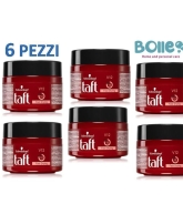 6 PEZZI Taft Gel V12 vaso 250 ml styling gel