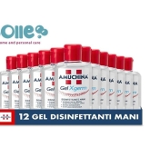 Amuchina GEL XGERM disinfettante Mani 12 Flaconi da 80 ml