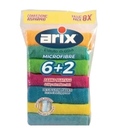 Arix Panni Microfibra Multiuso 8 pz