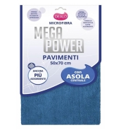 Dealo Panno Pavimenti in Microfibra Con Asola Mega Power 50x70 CM
