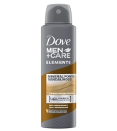 Dove Deodorante Spray Men Mineral Sandalwood 150 ML