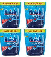 Finish Tabs 280 All In 1 Capsule Classic lavastoviglie Confezione Risparmio