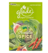 Glade Profumatore Per Ambienti Acoustic Spice Ricarica 20 ML