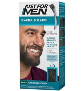 Just For Men Barba E Baffi Colore Permanente Castano Scuro