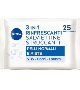 Nivea Viso Salviette Struccanti Rinfrescanti 25 PZ