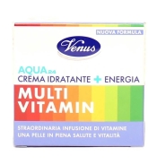Venus Crema Aqua24 Viso Idratante Multivitaminica 50 ML