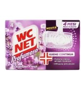 Wc Net Tavoletta Lavanda 4 Pezzi