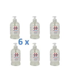 6 Amuchina GEL XGERM disinfettante Mani 6 Flaconi da 500 ml