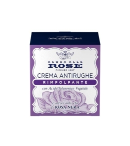Acqua Alle Rose Crema Antirughe Rimpolpante con Acido laluronico Vegetale 50 ML