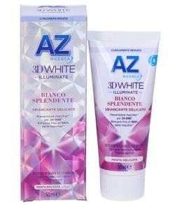AZ 3D White Dentifricio Sbiancante Illuminante Bianco Splendente 50 ML