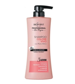 Biopoint Professional Shampoo Colore Vivo 5 Azioni Capelli Colorati 400 ML