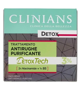 Clinians Crema Viso Antirughe Detox 50 ML