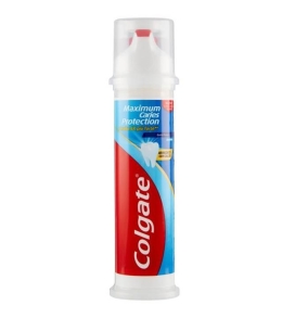 Colgate Dentifricio Dispenser Maximum Caries Protection con Calcio 100 ML
