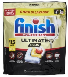 Finish Powerball Ultimate Plus 115 Pastiglie Lavastoviglie