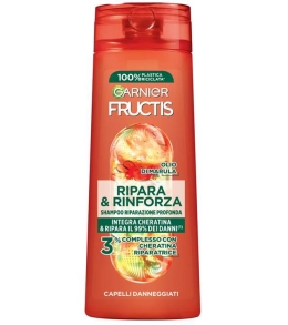 Garnier Fructis Ripara & Rinforza Shampoo Riparatore Capelli Danneggiati 250 ML