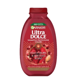 Garnier Ultra Dolce Shampoo Olio D' Argan E Mirtillo Rosso 300 ML