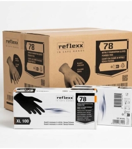 Guanti in Nitrile Reflexx 78 – 1000 Pezzi – Senza Polvere – Uso Professionale