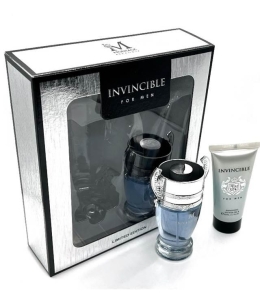 Invincible Confezione Maschile EDT 50ML+Shower Gel 50ML Equivalente Paco Rabanne Invictus