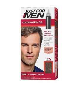 Just For Men Shampoo Colorante H-35 Castano Medio