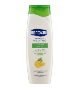 Mantovani Shampoo Capelli Grassi Limone E Zinco Pca 400 ML