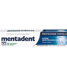 Mentadent Dentifricio Protezione Famiglia Igiene Quotidiana 75 ML