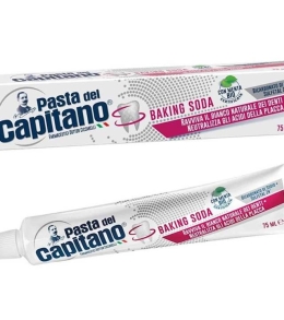 Pasta del Capitano Dentifricio Baking Soda al Bicarbonato 100 ML