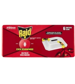 Raid Esca per Scarafaggi 6 Pezzi