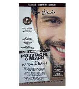 Renèe Blanche Colorazione Per Barba E Baffi Tintura Colore Castano