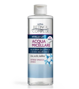 Retinol Complex Acqua Micellare Bava Lumaca e Acido Ialuronico 400 ML