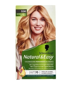 Schwarzkopf Natural & Easy Colore Capelli 536 Biondo Dorato Naturale