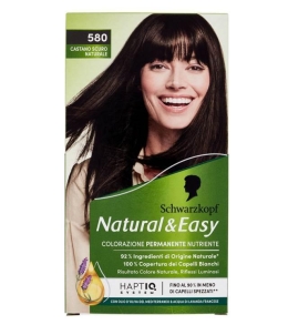 Schwarzkopf Natural & Easy Colore Capelli 580 Castano Scuro Naturale