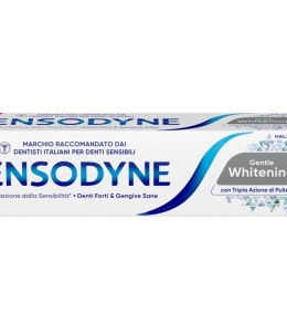 Sensodyne Dentifricio Gentle Whitening Con Tripla Azione Di Pulizia 100 ML