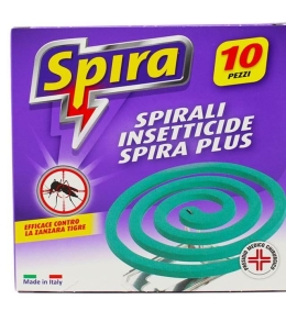 Spira Spirali Insetticida 10 Pezzi