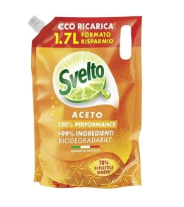 Svelto Piatti Aceto Busta Eco Ricarica Litri 1,7