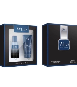 Wild Confezione Maschile EDT 50ML + Shower Gel 50ML Equivalente Sauvage Dior