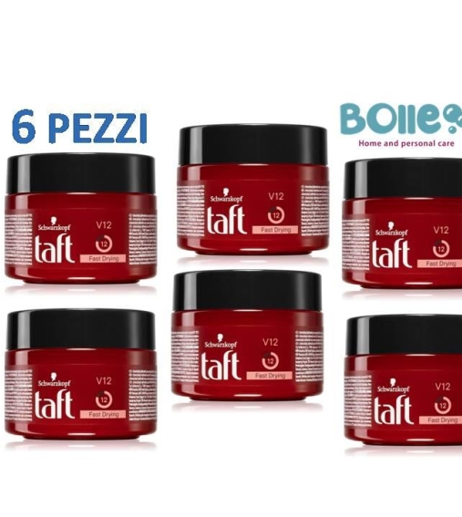 Immagine 1 di 6 PEZZI Taft Gel V12 vaso 250 ml styling gel