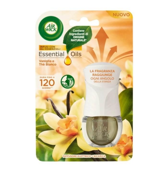 Immagine 0 di Air Wick Diffusore Elettrico + Ricarica Vaniglia e Tè Bianco 19 ML