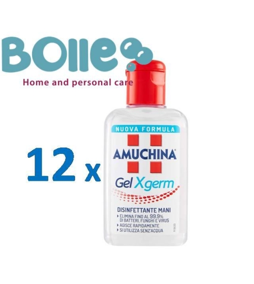 Immagine 0 di Amuchina GEL XGERM disinfettante Mani 12 Flaconi da 80 ml