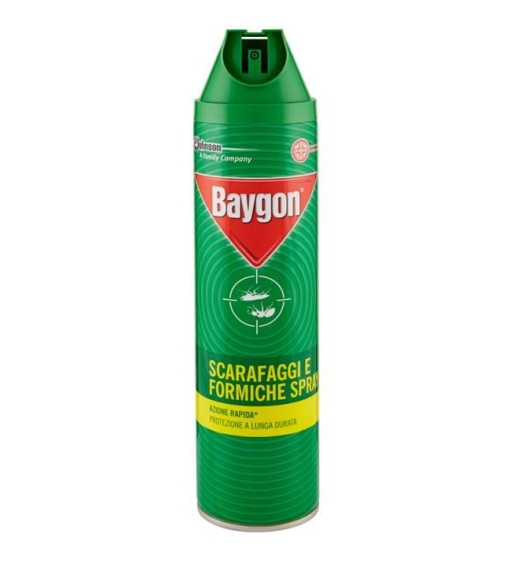 Immagine 1 di Baygon Insetticida Spray Scarafaggi e Formiche 400 ML