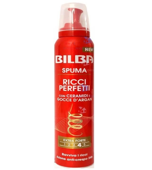 Immagine 1 di Bilba Spuma Ricci Perfetti con Ceramidi e Gocce d'Argan Extra Forte 200 ML