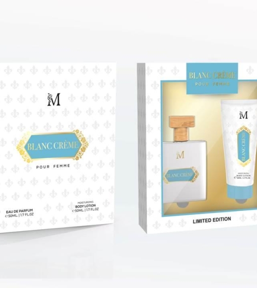 Immagine 1 di Blanc Crème Confezione Femminile EDP 50ML+Body Lotion 50ML Equivalente Bianco Latte