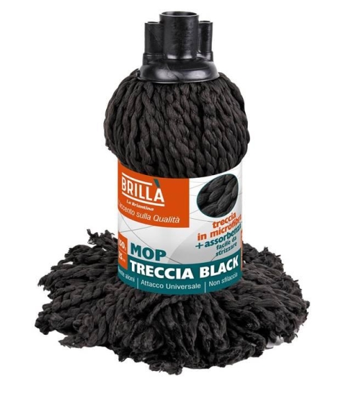 Immagine 0 di Brilla Mop Con Treccia Nera