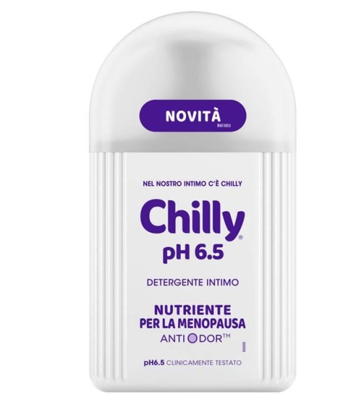Immagine 1 di Chilly Detergente Intimo Nutriente Menopausa pH 6.5 – 200 ML