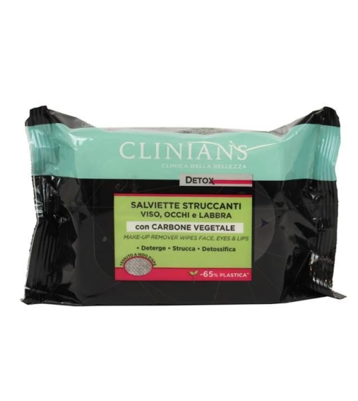 Immagine 0 di Clinians Salviette Struccanti Detox Con Carbone Vegetale 25 PZ